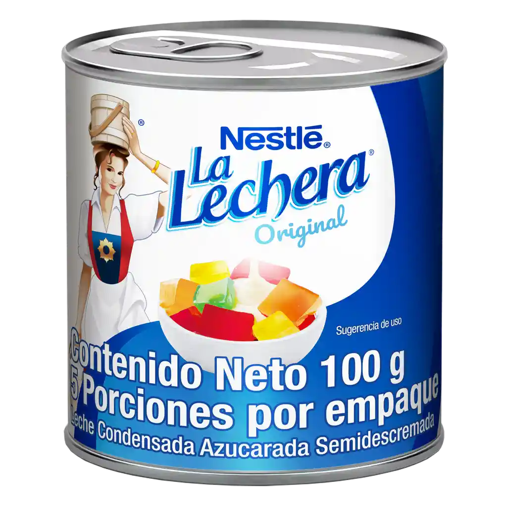 Leche condensada LA LECHERA en lata x 100g