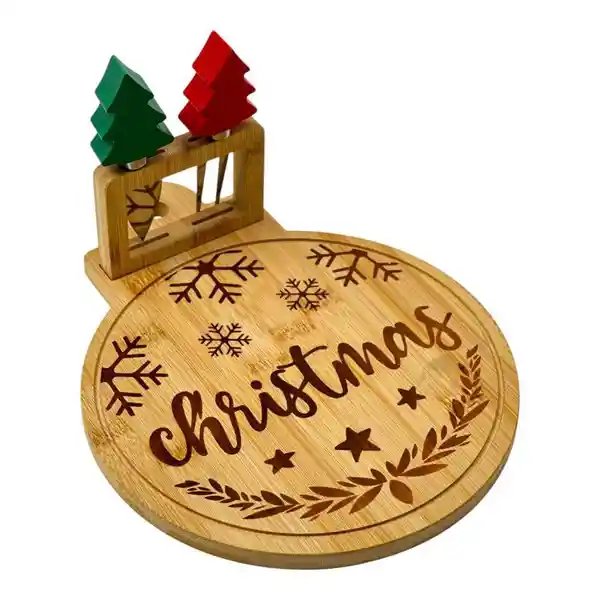 Juego Tabla Quesos Bambú 1802000070 Finlandek