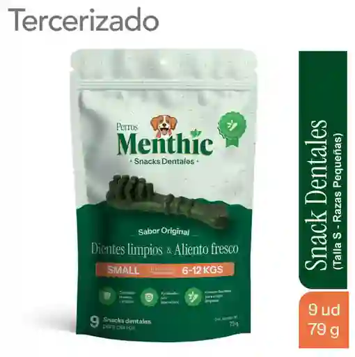 Menthic Snack Dental Para Perros Cepillos Talla S