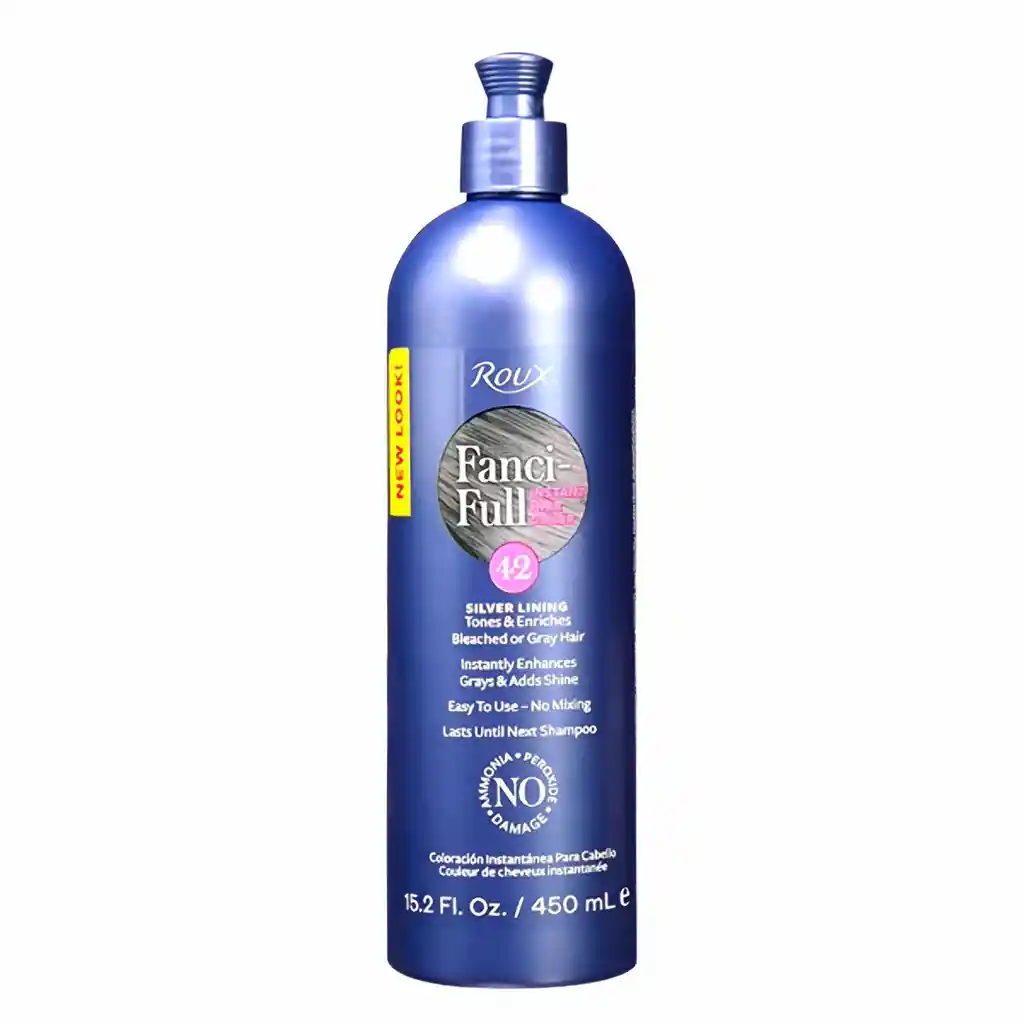 ROUX Tinte Fanci-Full Plateado Vibrante N°42 De 450 Ml
