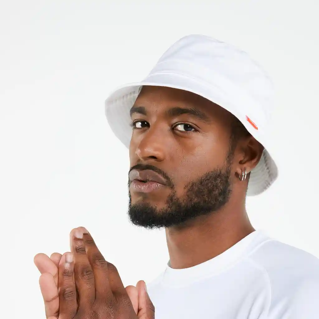 Gorro Náutico en Algodón Orgánico Para Adulto Tribord 100 Blanco