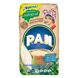 Pan Harina Integral Precocida de Maíz Blanco