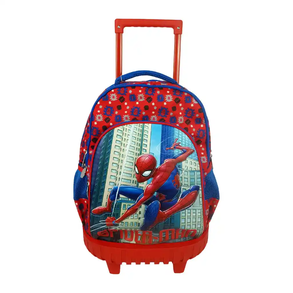 Morral Súper Con Ruedas Spiderman In Action