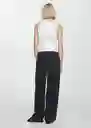 Jean Massy Tejano Negro Talla 40 Mujer Mango