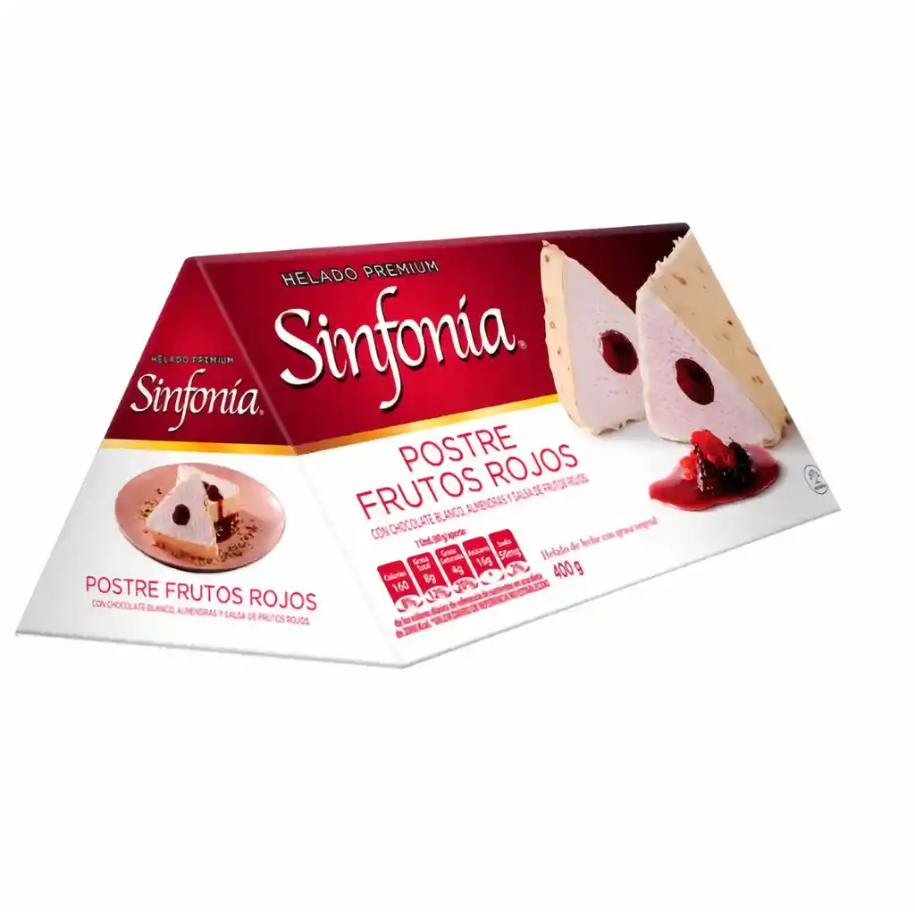 Sinfonía Postre Frutos Rojos