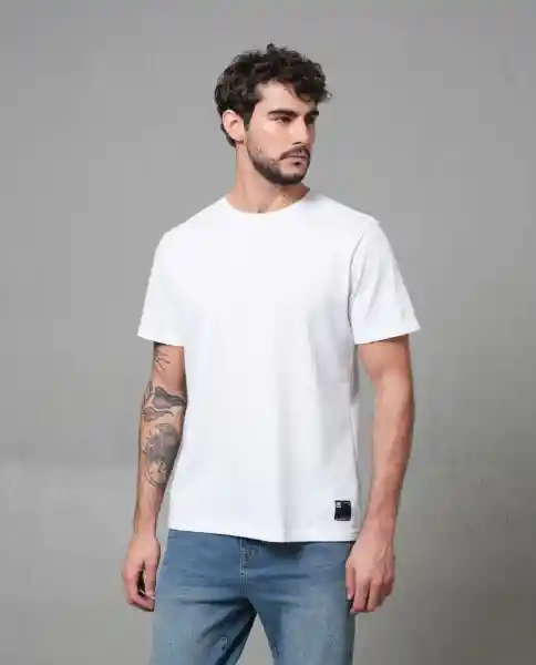 Camiseta Hombre Crudo XL 103G101_CRU120404 Rifle