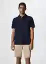 Polo Pels Navy Talla S Hombre Mango