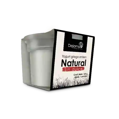 Yogurt Griego Natural Sin Dulce X 160 gr
