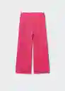 Pantalón Jones Fucsia Talla 08 Niñas Mango