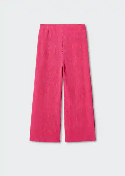 Pantalón Jones Fucsia Talla 08 Niñas Mango