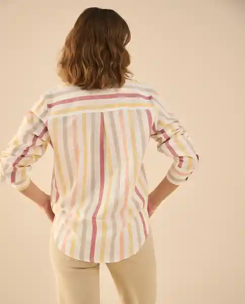 Camisa Rojo Cereza Oscuro Talla M 112G021 Esprit