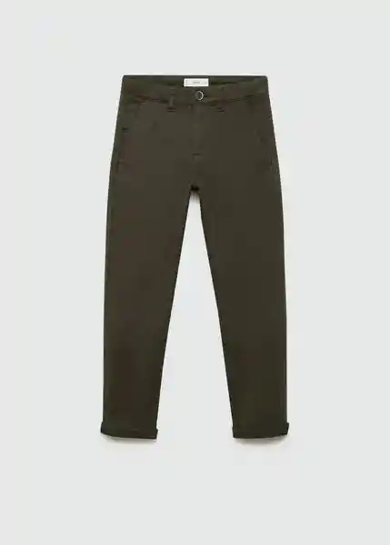 Pantalón Piccolo Musgo Talla 11 Niños Mango