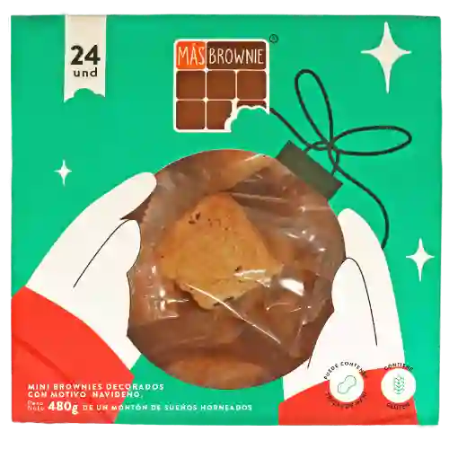 Caja X24 Mini Brownies