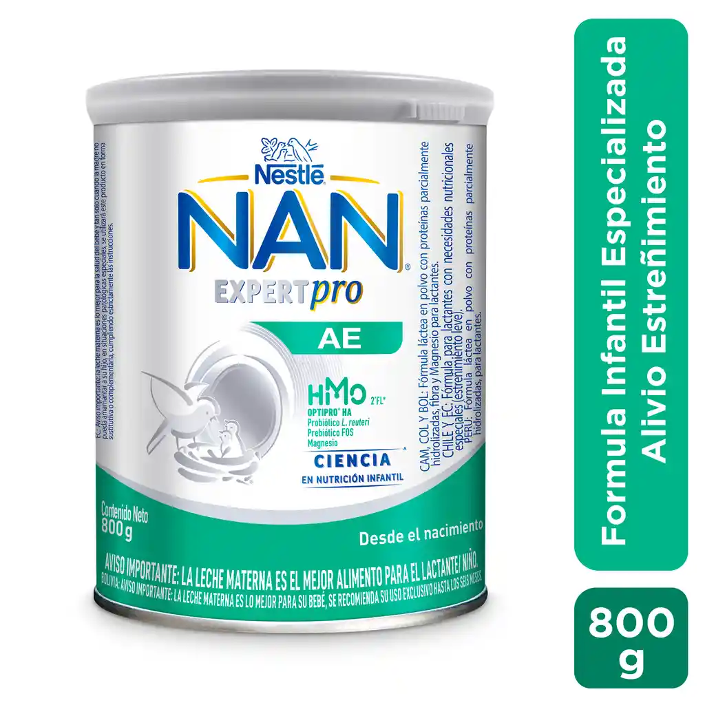 Fórmula infantil NAN EXPERTPRO AE x 800g