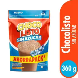 Chocolisto Modificador Sin Azúcar x 360 g
