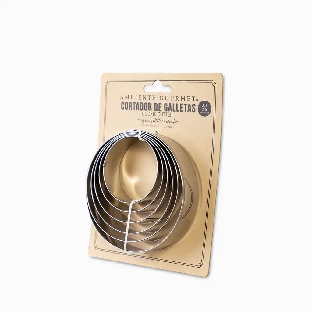 Cortador de Galleta Aro Ambiente Gourmet
