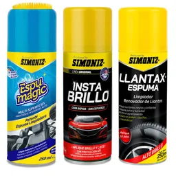 Promo Espumagic +renov. Llanta+cera Insta 250 Simoniz 208996