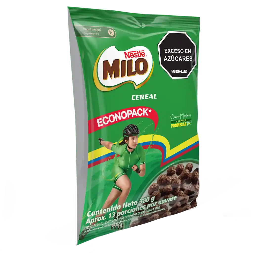 Cereal MILO para el desayuno x 380g