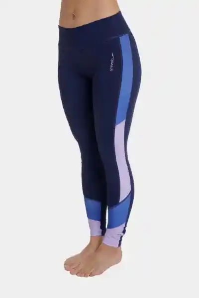 Leggings Glow Mujer Navy Talla L Speedo