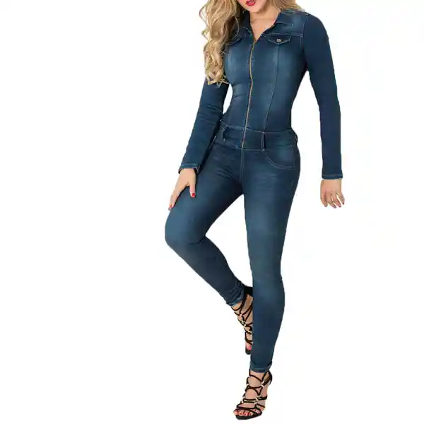 Croydon Enterizo Patricia Mujer Azul Talla XL