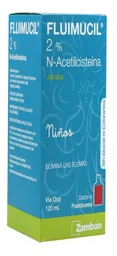 Fluimucil Niños Jarabe Sabor a Frambuesa (120ml)