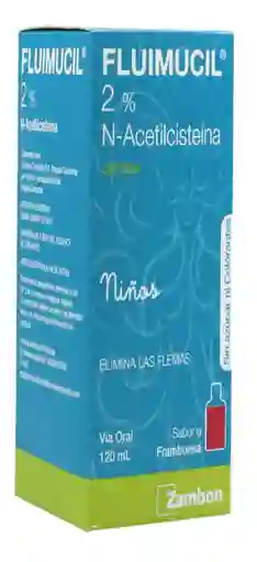 Fluimucil Niños Jarabe Sabor a Frambuesa (120ml)