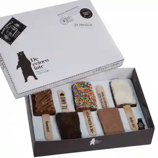 Caja x5 paletas brownies de milo surtida