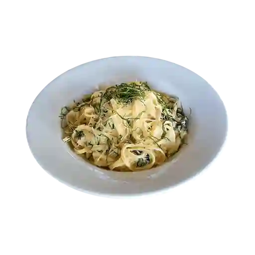 Pasta con Calamares y Espinaca