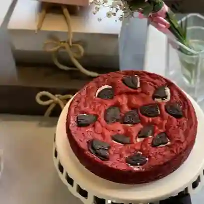Torta Brownie Red Velvet Tamaño Mediano