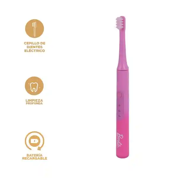 Cepillo de Dientes Sónico Con Cerdas Suaves Barbie Miniso