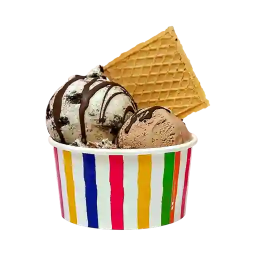 Copa de Helado Dos Sabores