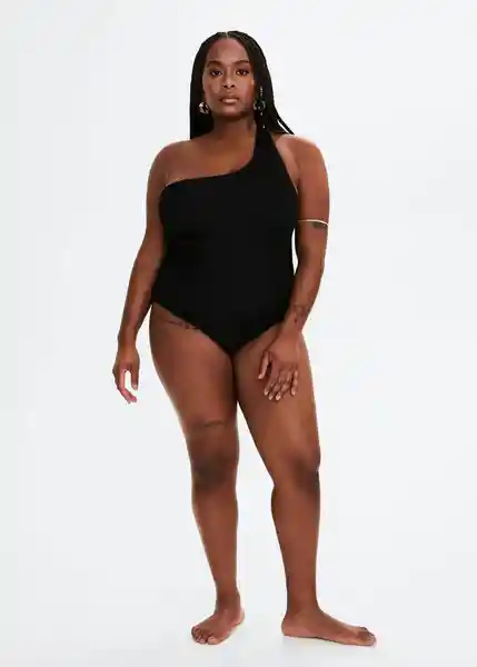 Traje del Bañador Milosp Negro Talla 24 Mujer Mango