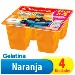 Alquería Gelatina Fortikids Naranja