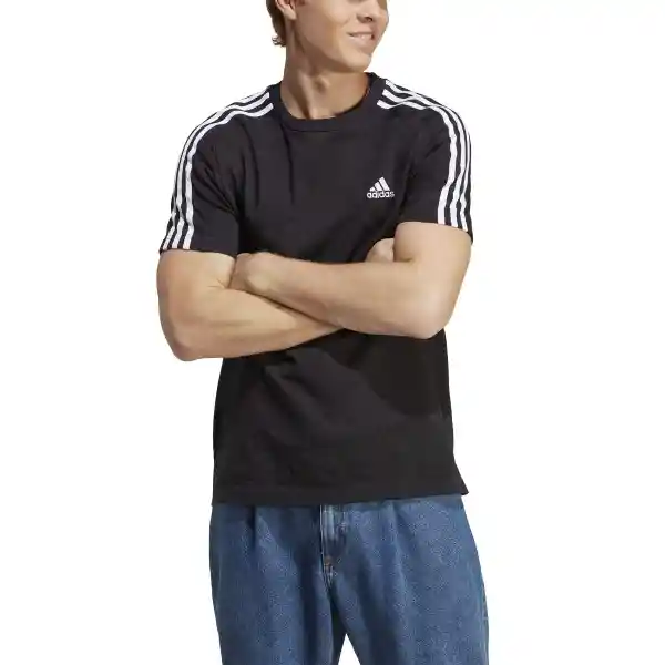 Adidas Camiseta M 3s Sj T Para Hombre Negro Talla L