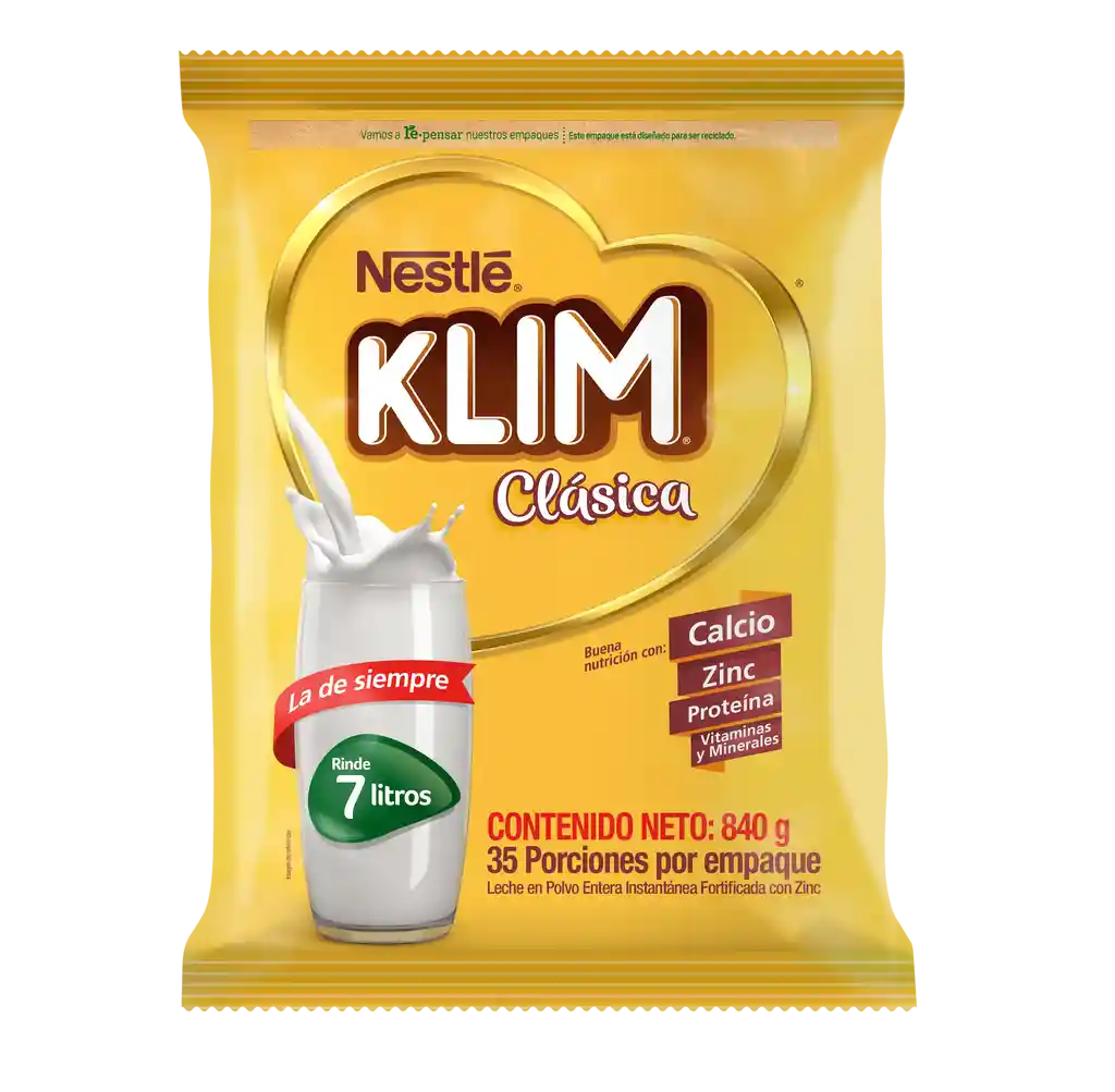 Leche en polvo KLIM Clásica x 840g