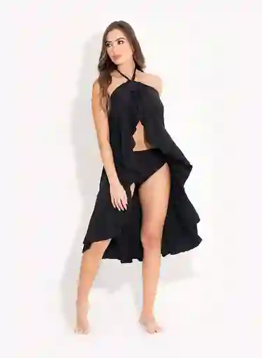 Falda Baño Unica-negro