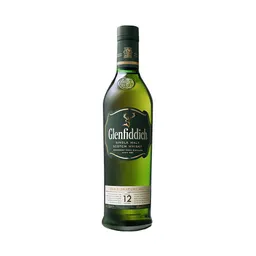 Glenfiddich Whisky Single Malt Scotch 12 Años