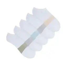 Medias Deportivas Tobilleras Femenino Xose X5 Punto Blanco Talla 9-11