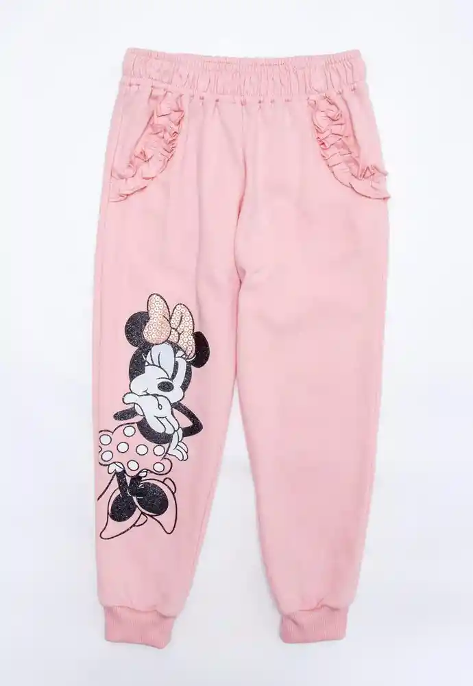 Jogger 9/12meses-rosado