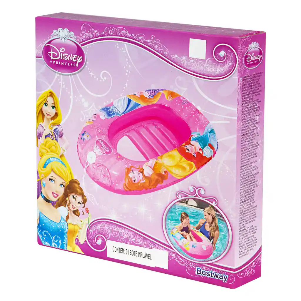 Juguete Bote Inflable Disney Princesas