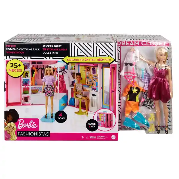 Barbie Muñeca Closet de Los Sueños