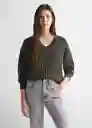 Jean Greyfl Tejano Niñas Gris Talla 18 Mango