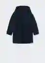 Abrigo Anorak Angels Navy Talla 19 Teen Niñas Mango