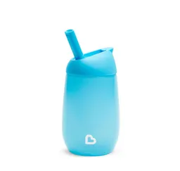 Vaso Pitillo Simple Clean Azul Munchkin B21414