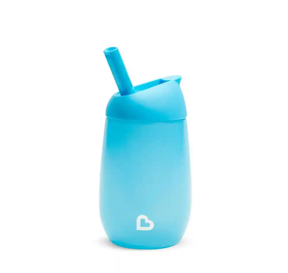 Vaso Pitillo Simple Clean Azul Munchkin B21414