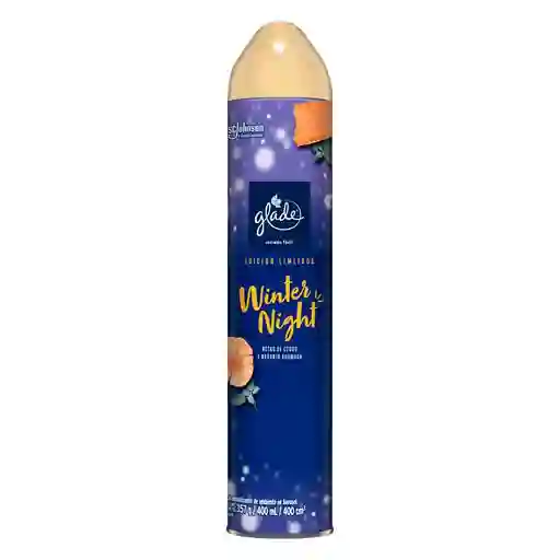Glade Aromatizante Ambiente Aerosol Winter Night
