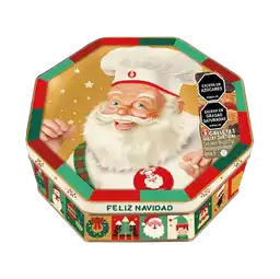 Galleta Noel Cofre Octogonal (260 Gr)