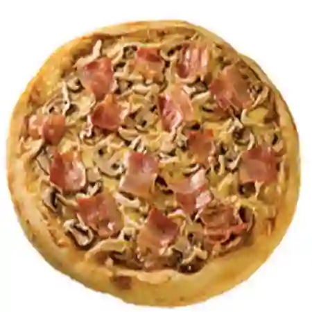 Pizza de Tocineta y Champiñón Personal