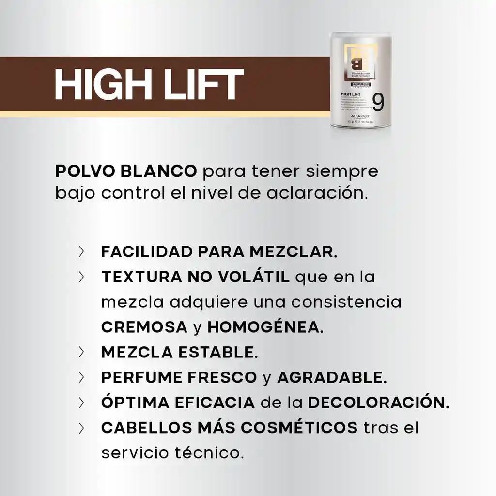 Alfaparf bb Bleach Polvo Decolorante High Lift X 400 G