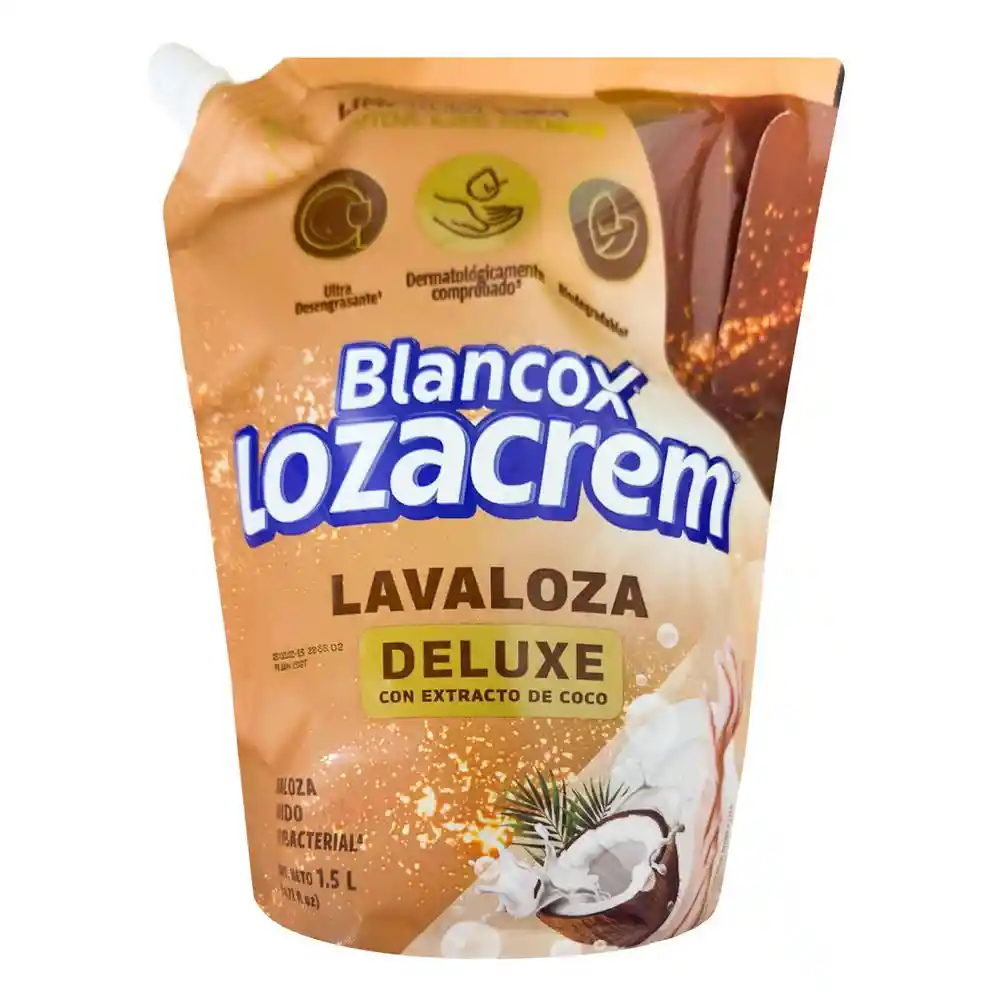 Lavaloza Loza Crem Liquido Antibacterial Lozacrem (1500 Ml)